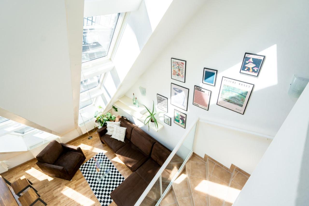 Unique Maisonette Apartment Gasometer 12Th Floor Vienna Esterno foto